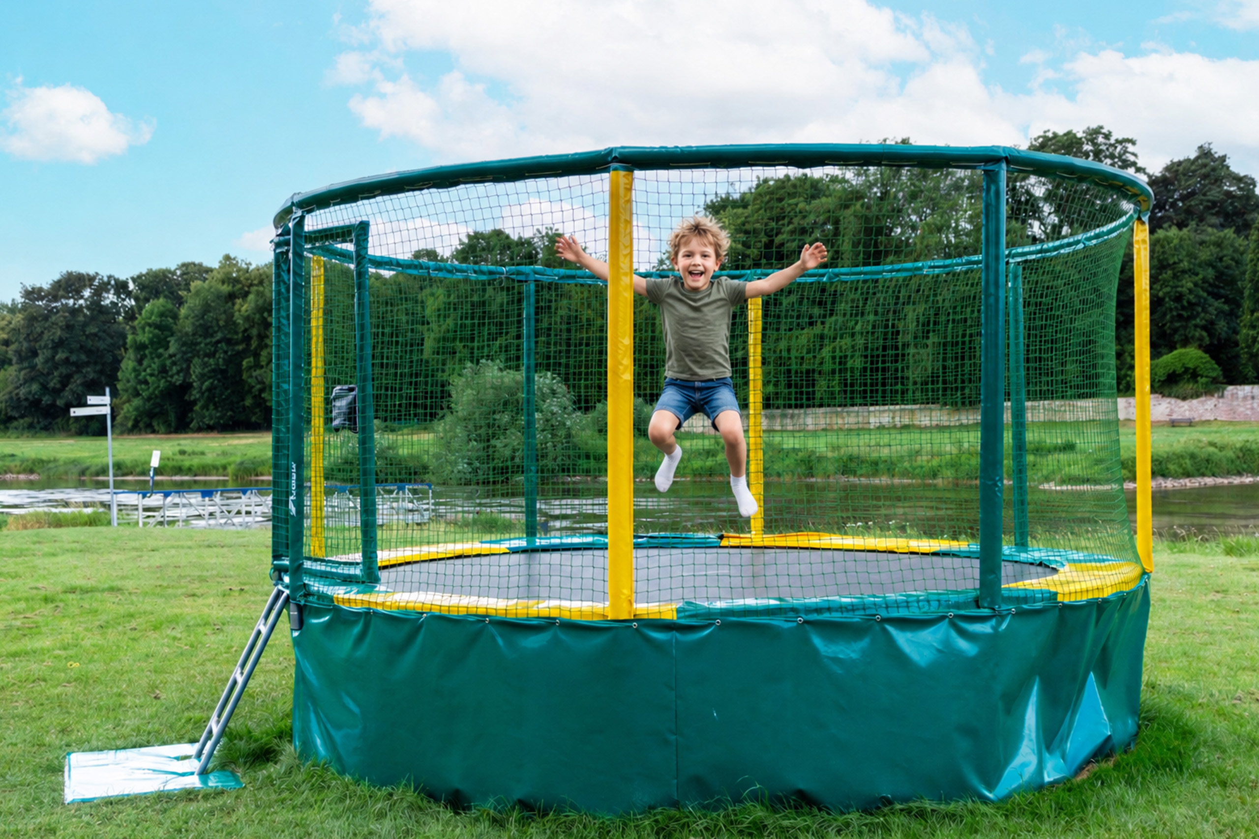 Trampolin-Hameln-Grohnder-Fährhaus